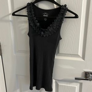 Dark gray tank top